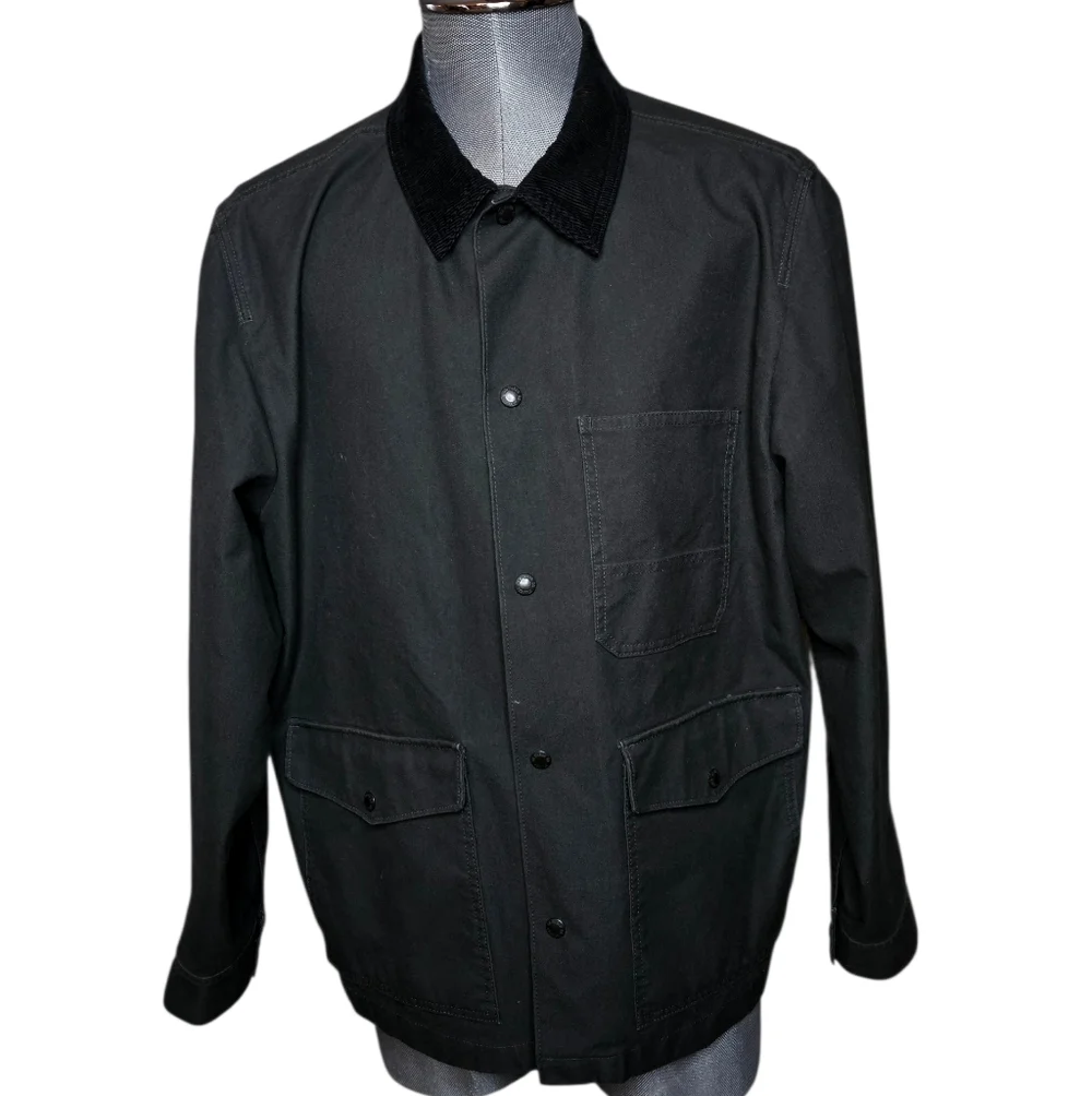 Filson | Tin Cloth Cruiser Jacket | Raven Black | Mens | XL - Picture 6 of 16